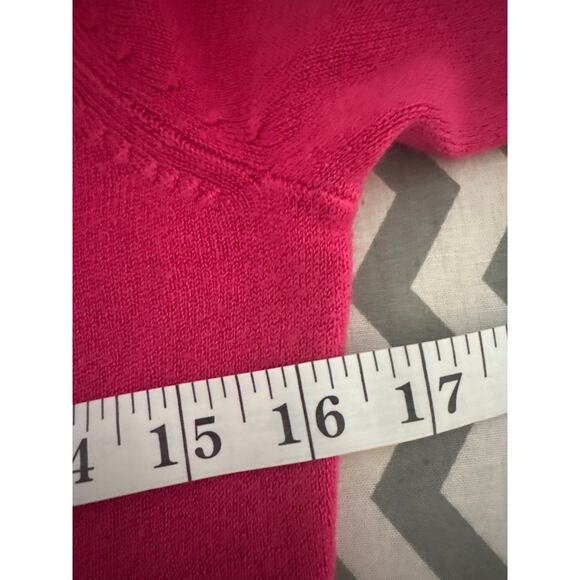 New York & Company Fuchsia Sweater XS – Long Sleeve Pullover Acrylic Knit - Picture 8 of 8